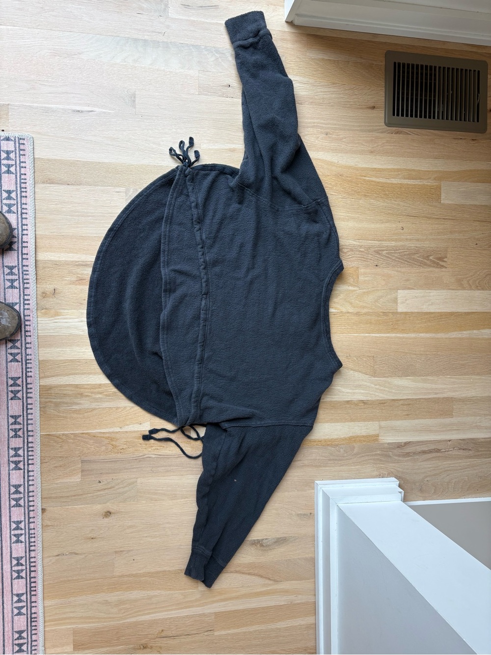 Free People Top in Dark Charcoal